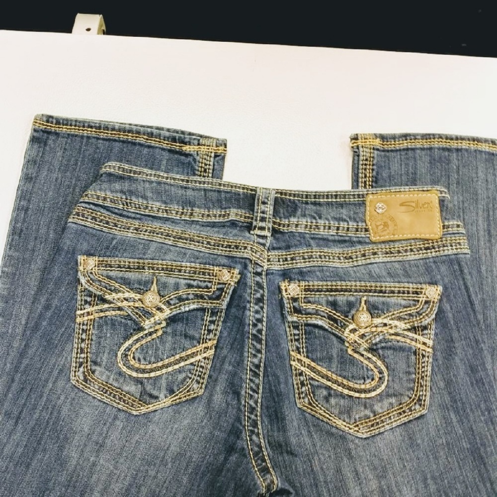 Silver jeans
